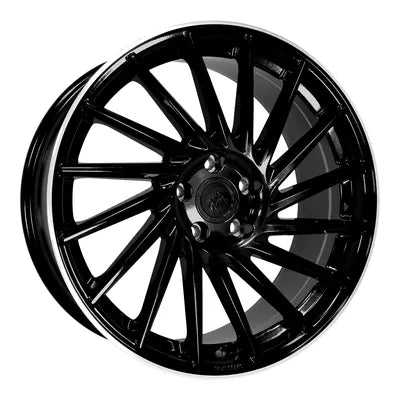 Keskin Wheels KT17 Black Lip Polish 8.5x19 ET 45 5/112 | Alufelge kaufen - Große Auswahl an Felgen für Autos | Alfa Cars