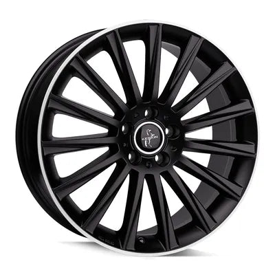 Keskin Wheels KT18 Matt Black Lip Polish 8.5x20 ET 30 5/112 | Alufelge kaufen - Große Auswahl an Felgen für Autos | Alfa Cars