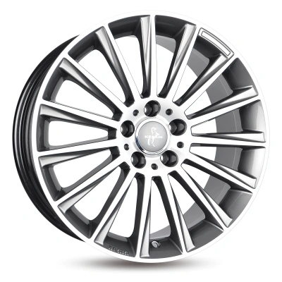Keskin Wheels KT18 Palladium Front Polish 7x17 ET 38 5/112 | Alufelge kaufen - Große Auswahl an Felgen für Autos | Alfa Cars