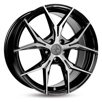 Keskin Wheels KT19 Black Front Polish 8x18 ET 30 5/112 | Alufelge kaufen - Große Auswahl an Felgen für Autos | Alfa Cars
