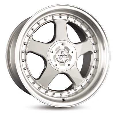Keskin Wheels KT1 Silver Lip Polish 10x18 ET 25 5/100 | Alufelge kaufen - Große Auswahl an Felgen für Autos | Alfa Cars