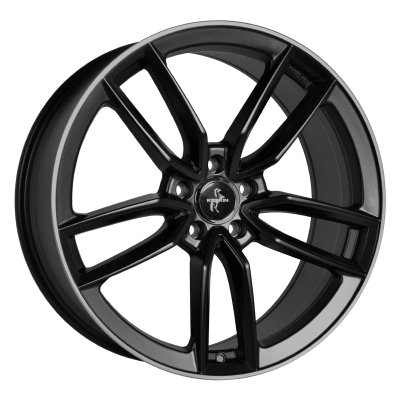Keskin Wheels KT21 Matt Black Lip Polish 8.5x19 ET 30 5/112 | Alufelge kaufen - Große Auswahl an Felgen für Autos | Alfa Cars