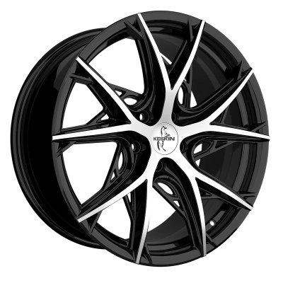Keskin Wheels KT24 Black Front Polish 8.5x19 ET 40 5/108 | Alufelge kaufen - Große Auswahl an Felgen für Autos | Alfa Cars