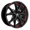 Black Painted Red Inside