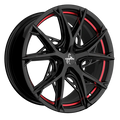 Black Painted Red Inside