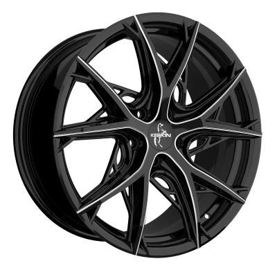 Keskin Wheels KT24 Black Secret Diamond 8.5x19 ET 30 5/112 | Alufelge kaufen - Große Auswahl an Felgen für Autos | Alfa Cars