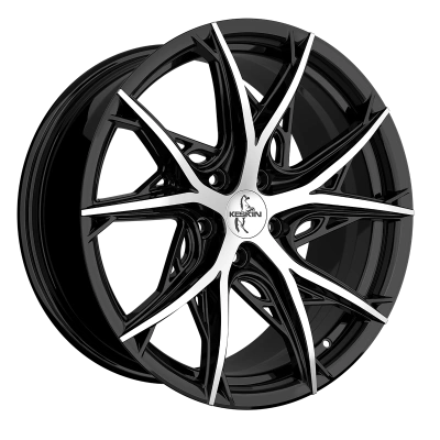 Keskin Wheels KT24C Black Front Polish 8.5x19 ET 35 5/114.3 | Alufelge kaufen - Große Auswahl an Felgen für Autos | Alfa Cars