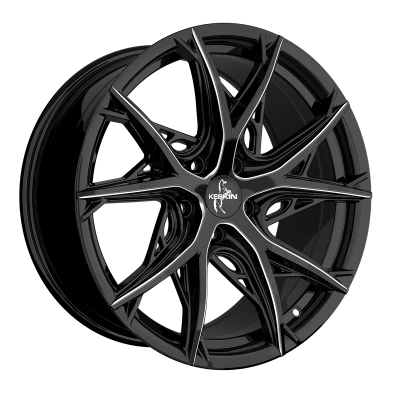 Keskin Wheels KT24C Black Secret Diamond 8.5x19 ET 30 5/112 | Alufelge kaufen - Große Auswahl an Felgen für Autos | Alfa Cars