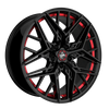 Black Painted Red Inside