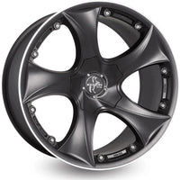 Keskin Wheels KT9 Matt Black Lip Polish 9x20 ET 30 5/130 | Alufelge kaufen - Große Auswahl an Felgen für Autos | Alfa Cars
