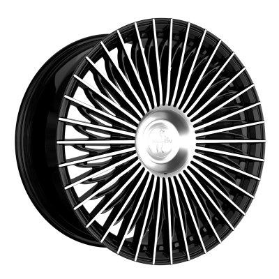 Keskin Wheels KT X1 Black Front Polish 8.5x19 ET 30.1 5/112 | Alufelge kaufen - Große Auswahl an Felgen für Autos | Alfa Cars