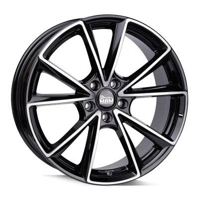 MAM Wheels A5 Black Front Polish 8x18 ET 35 5/112 | Alufelge kaufen - Große Auswahl an Felgen für Autos | Alfa Cars