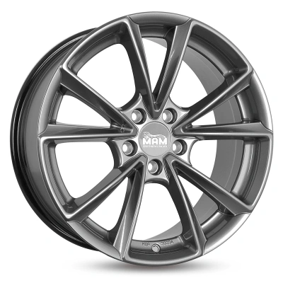 MAM Wheels A5 Palladium Painted 8x19 ET 30 5/112 | Alufelge kaufen - Große Auswahl an Felgen für Autos | Alfa Cars