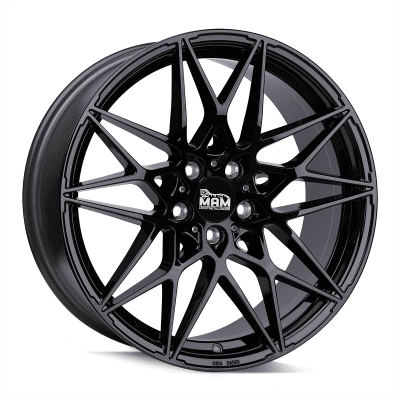 MAM Wheels B2 Black Painted 8.5x20 ET 35 5/120 | Alufelge kaufen - Große Auswahl an Felgen für Autos | Alfa Cars