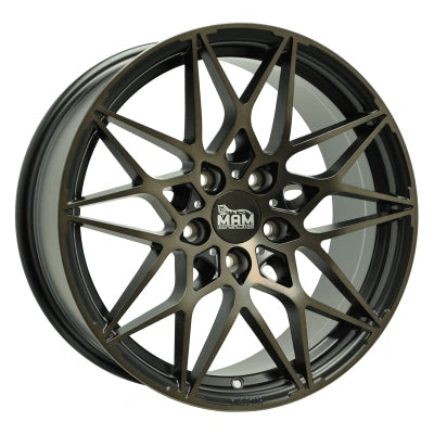 MAM Wheels B2 Matt Black Bronze 8.5x19 ET 35 5/120 | Alufelge kaufen - Große Auswahl an Felgen für Autos | Alfa Cars