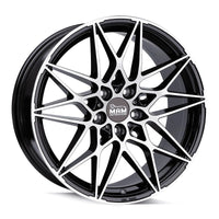 MAM Wheels B2N Black Front Polish 8.5x19 ET 30 5/112 | Alufelge kaufen - Große Auswahl an Felgen für Autos | Alfa Cars