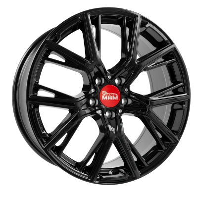 MAM Wheels B4 Black Painted 8.5x19 ET 50 5/120 | Alufelge kaufen - Große Auswahl an Felgen für Autos | Alfa Cars