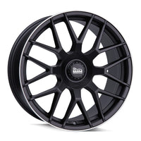 MAM Wheels GT1 Matt Black Lip Polish 8x18 ET 30 5/100 | Alufelge kaufen - Große Auswahl an Felgen für Autos | Alfa Cars