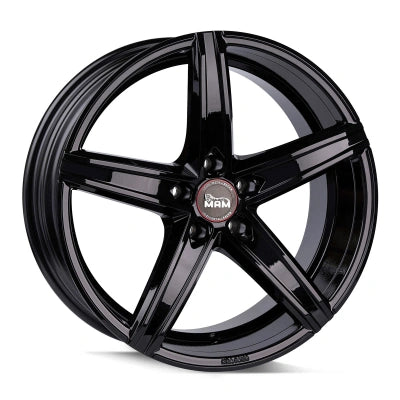 MAM Wheels OX-18 Black Painted 8.5x19 ET 30 5/112 | Alufelge kaufen - Große Auswahl an Felgen für Autos | Alfa Cars