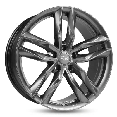 MAM Wheels RS3 Palladium Painted 7x16 ET 48 5/112 | Alufelge kaufen - Große Auswahl an Felgen für Autos | Alfa Cars