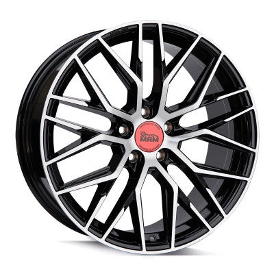 MAM Wheels RS4 Black Front Polish 8.5x20 ET 35 5/120 | Alufelge kaufen - Große Auswahl an Felgen für Autos | Alfa Cars