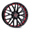 Black Painted Red Inside