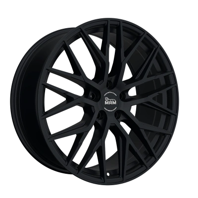 MAM Wheels RS4 Matt Black Painted 8.5x19 ET 40 5/114.3 | Alufelge kaufen - Große Auswahl an Felgen für Autos | Alfa Cars