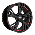 Black Painted Red Inside
