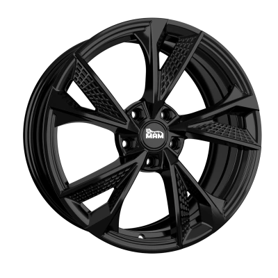 MAM Wheels RS6 Black Painted 8.5x19 ET 45 5/112 | Alufelge kaufen - Große Auswahl an Felgen für Autos | Alfa Cars