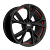 Black Painted Red Inside
