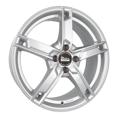 MAM Wheels W4 Silver Painted 7x17 ET 35 4/108 | Alufelge kaufen - Große Auswahl an Felgen für Autos | Alfa Cars
