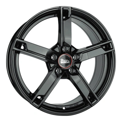 MAM Wheels W4 Black Painted 7.5x18 ET 35 5/100 | Alufelge kaufen - Große Auswahl an Felgen für Autos | Alfa Cars