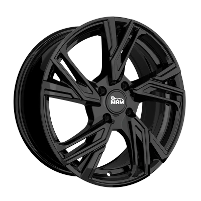 MAM Wheels RS5 Black Painted 6.5x16 ET 35 4/100 | Alufelge kaufen - Große Auswahl an Felgen für Autos | Alfa Cars