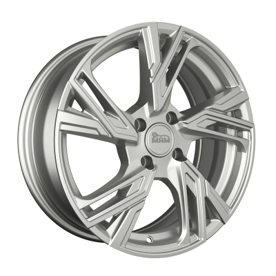 MAM Wheels RS5 Silver Painted 6.5x16 ET 20 4/108 | Alufelge kaufen - Große Auswahl an Felgen für Autos | Alfa Cars